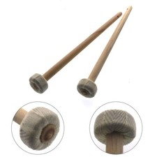 Marteau cuivre laiton pour gong �� main universel avec poign��e en bois couleur