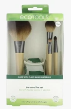 ECOTOOLS-The Core 5-Set: Powder, Cheek, Shadow Eyeliner & Perfecting Blender-NOB