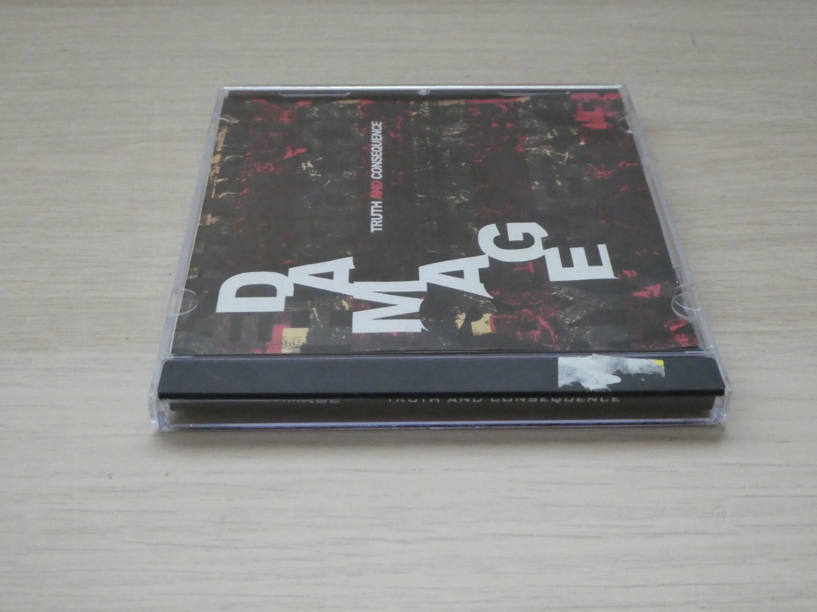 Truth & Consequence Damage CD 2008 Hard Rock Rare CD-R