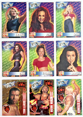 WCW Cards Full Set 108/108 TCG Wrestling PERU 1999 Navarrete WWE