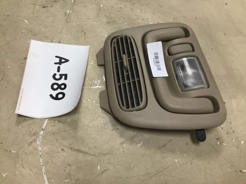 Toyota Sienna 2007 interior superior tercera fila cúpula derecha luz lámpara rejilla OEM+ Foto 2 de 4