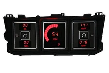 Ford Truck DIGITAL DASH PANEL FOR 1973-1979 Gauges Intellitronix Red LEDs!!