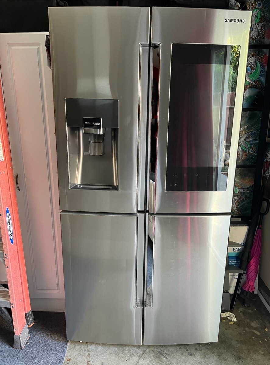 ファミュ Samsung RF28M9580SR Family-Hub 4-Door Flex Refrigerator Stainless