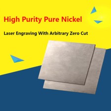 High Purity Pure Nickel Ni Sheet Plate For Electroplating Anode Element 1/2/3mm
