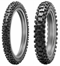 New Dunlop 70/100-17 & 90/100-14 MX53 Tire Set For CR85/YZ85/KX85/RM85/85SX