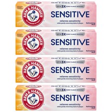 Pack of 4 New ARM HAMMER Sensitive Teeth Gums Toothpaste 4.5 oz