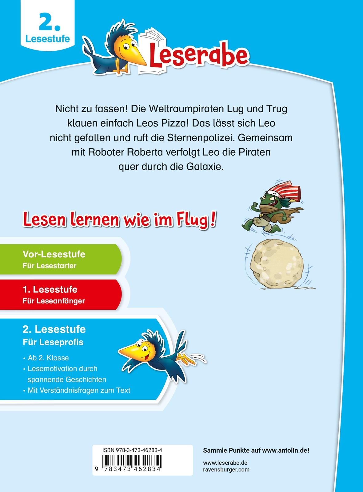 Thumbnail - Überfall Der Weltraumpiraten - Leserabe Ab Klasse 2 - Erstlesebuch Für