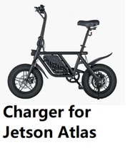 🔥 OEM Electric Bike  battery Charger for Jetson Atlas pro Fat Tire E-Bike