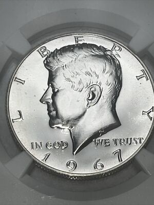 1967 Kennedy Half Dollar MS 67 NGC Certified. | eBay