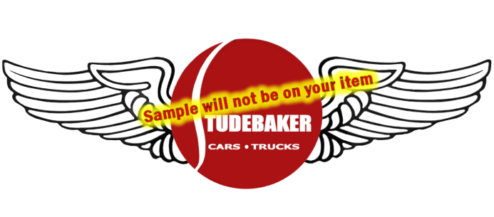 Studebaker  'A' Cars Sales Service Racing Flag Wings Vinyl Stickers Decal