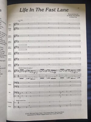 Eagles - Hotel California - Off The Record FULL SCORE Music Book