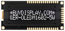 SPI White 16x2 Character OLED Display Module for Arduino,Raspberry Pi