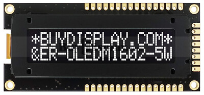 SPI White 16x2 Character OLED Display Module for Arduino,Raspberry Pi
