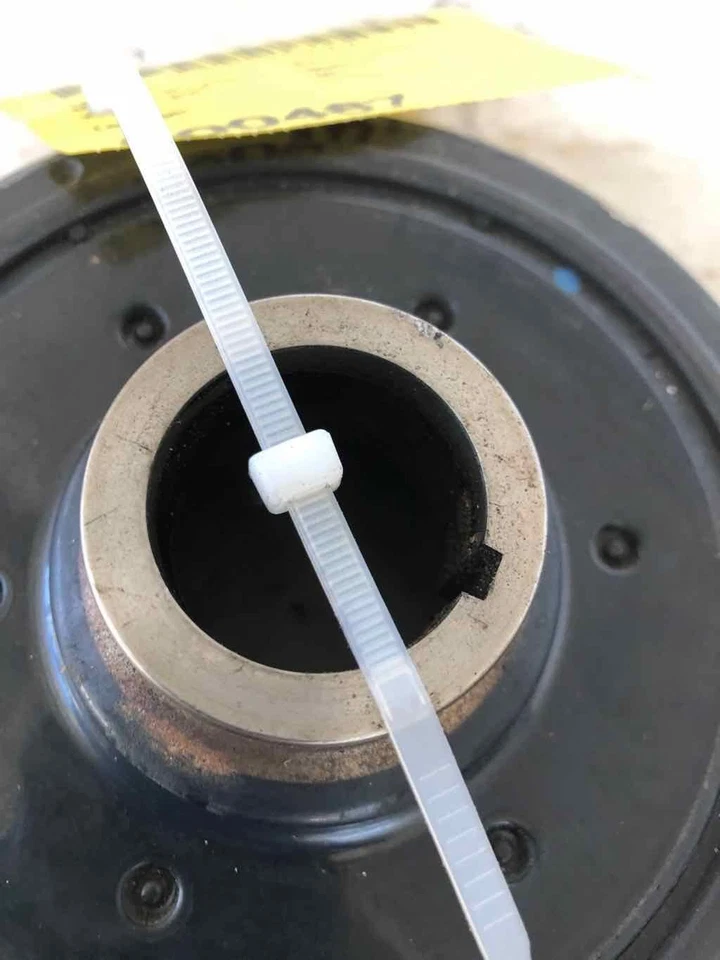 Mercedes Benz 221 Type S550 2007-2008 tracción trasera polea equilibradora armónica OEM Foto 2 de 4