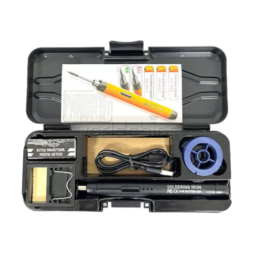 Kit de soldador inalámbrico tipo C soldador portátil recargable - Imagen 19 de 21