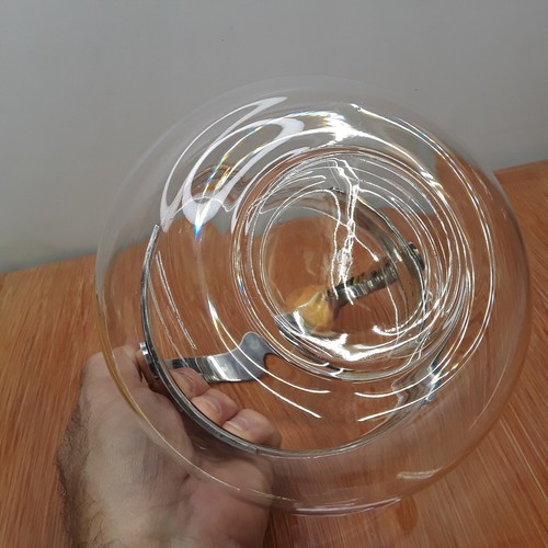 Vintage PM Silver Italy Crystal Ice Bucket Romanian Please Read - Picture 14 of 20