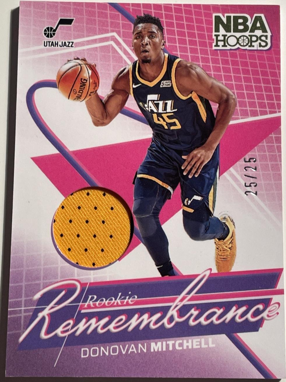 Donovan Mitchell ルーキーカード　9枚セット Cleveland Cavaliers Donovan Mitchell Signed Trading Cards