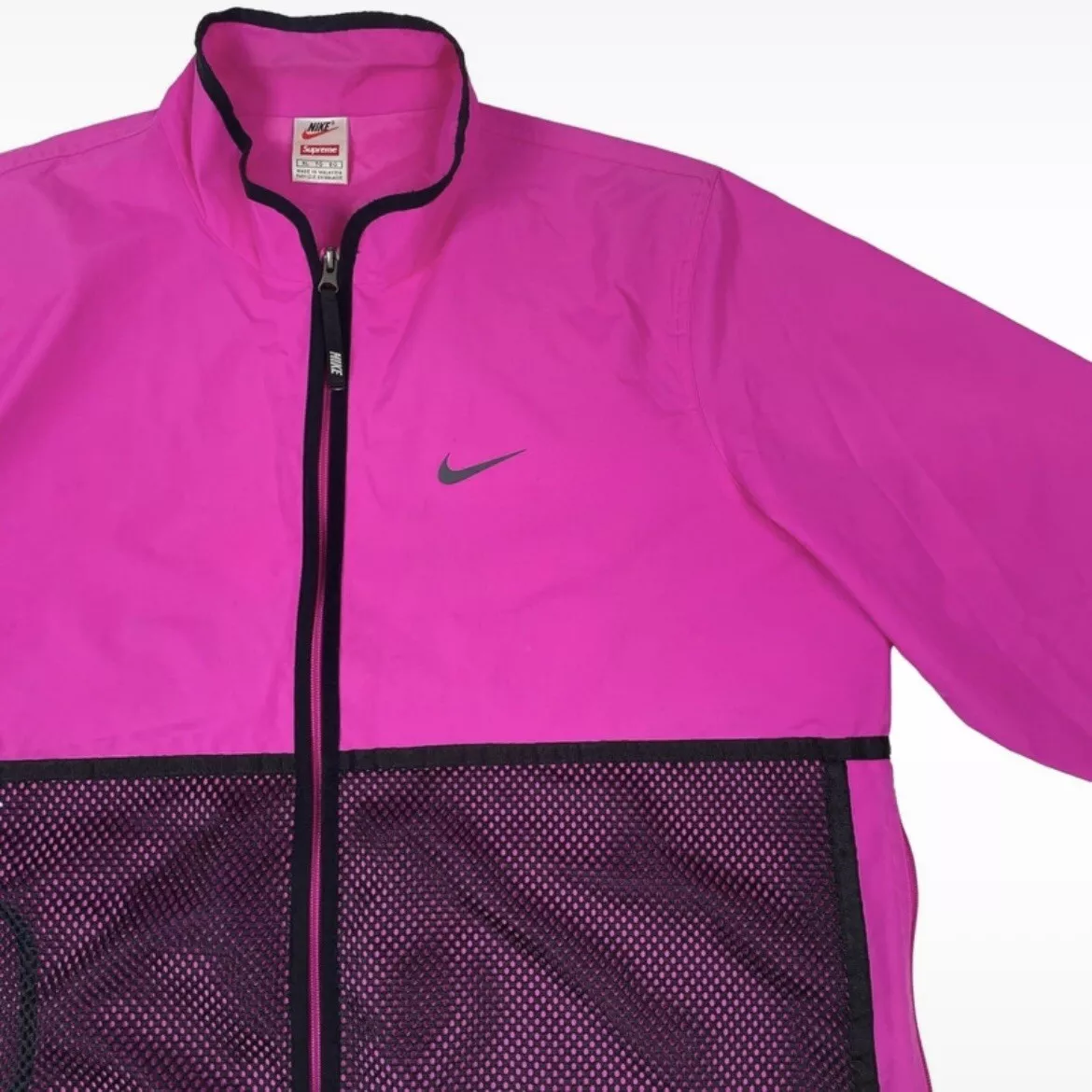 Pink supreme best sale windbreaker