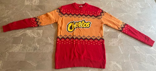 Cheetos Christmas Sweater Size S Plus 