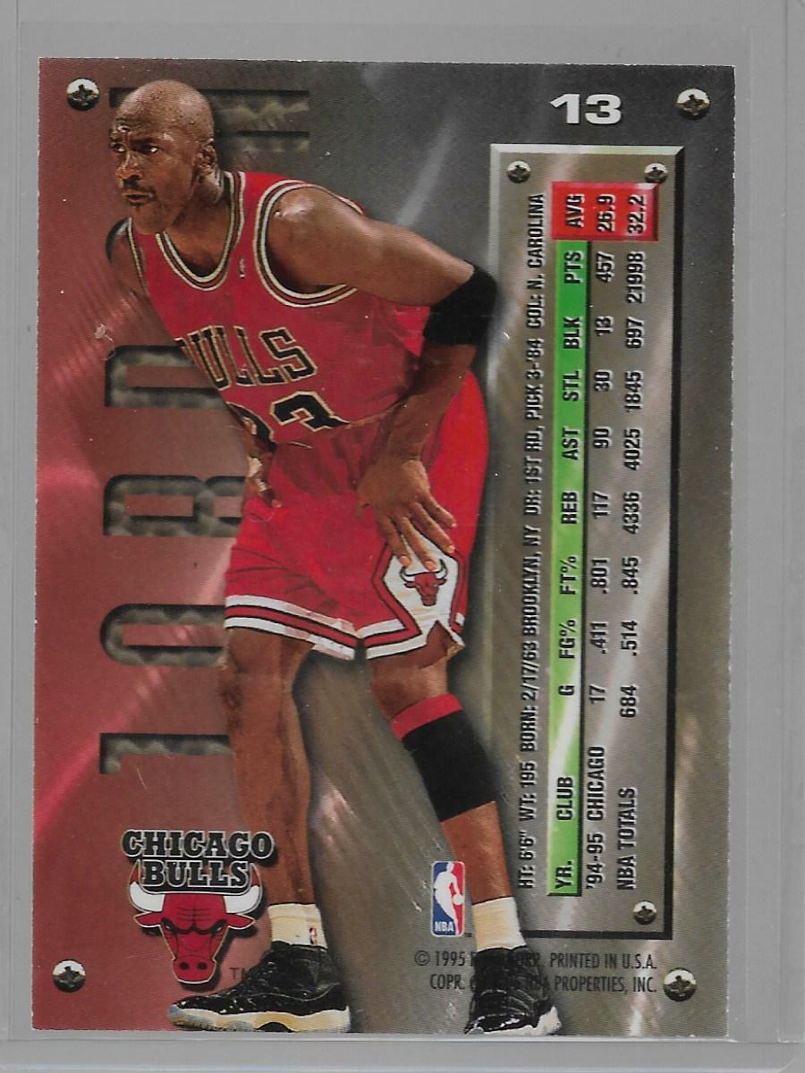1995-96 Metal #13 Michael Jordan | eBay