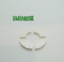 LEGO Part 6172674 / 27925 Tile, Round Corner 2 x 2 Macaroni, White. Quantity x 4