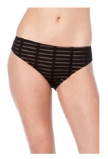 Kenneth Cole L1003 Off The Grid Hipster Bikini Bottom Black Size Medium