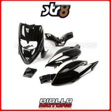 STR-939/BK KIT CARENA 5 PEZZI NERO GILERA STALKER 50CC AC (PRIMA DEL '99)