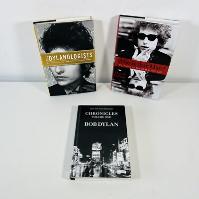 Chronicles: A Bob Dylan Volume 1 (Thorn..., Dylan, Bob) + 2 Other Books Bundle
