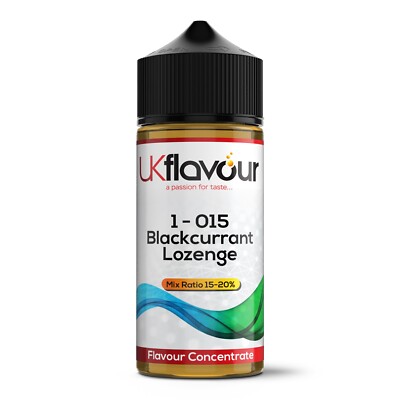 Blackcurrant Lozenge Menthol flavour concentrate 1-015 | eBay UK