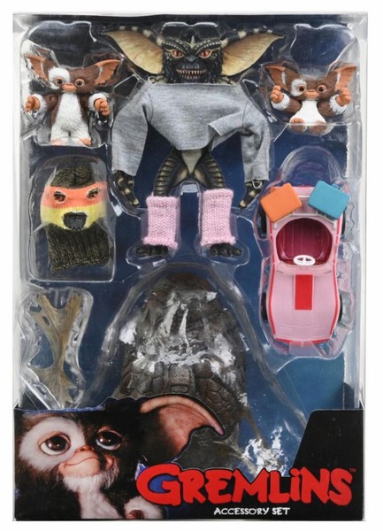 Gremlins 1984 Action Figure Set ZubehöRpack Mit 2 Mini Gizmo Deluxe Neca-image