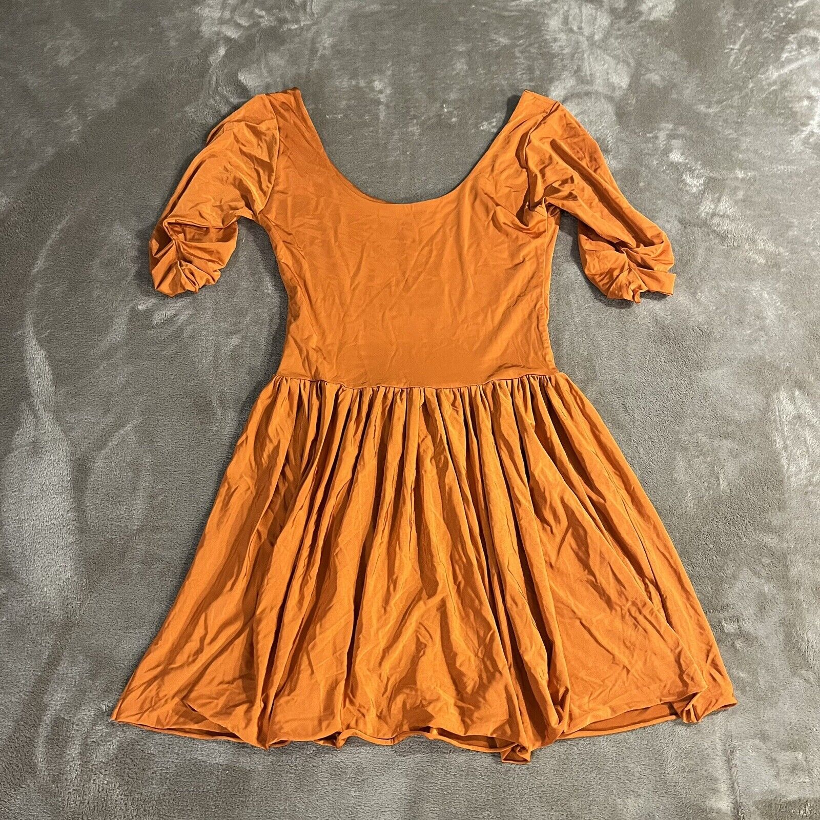 Gorgeous Couture Women’s Orange Mini dress Size S… - image 4