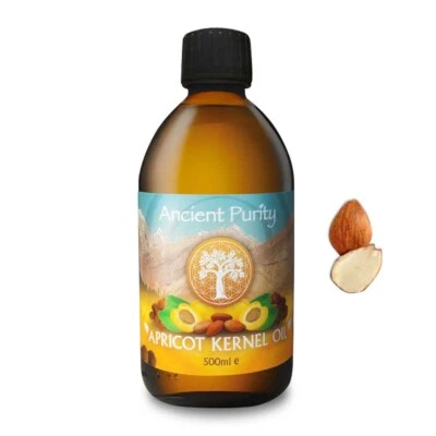 ANCIENT PURITY APRICOT KERNEL OIL 500ml | Hunza Origin | Food Grade Culinary Internal Topical