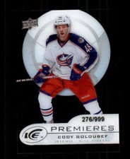 2012-13 Upper Deck Ice #27 Cody Goloubef Rookie #/999 (ref 12402)