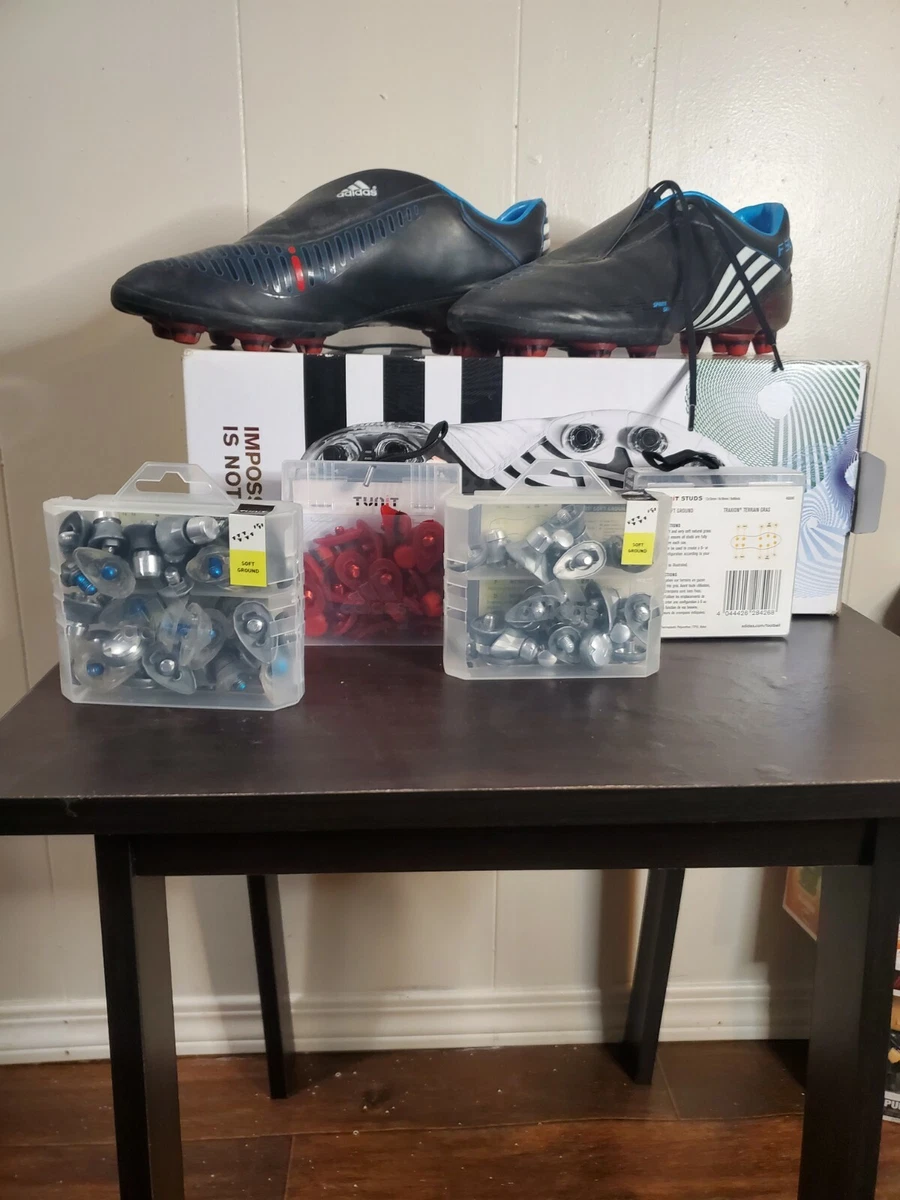 Adidas F50i Tunits size 9.5 soccer cleats X Comes with interchangeable cleats