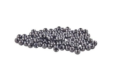 Fly Tying Beads Tungsten Beads Pack of 100 and 5 Sizes Durable, Lead-Free 