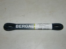 Bergal Navy Blue Waxed 2mm Round Laces 75cm Laces