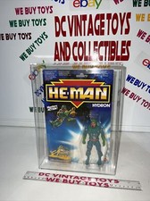 New Adventures He-Man HYDRON Figure 1989 NM AFA U85  sealed MATTEL European