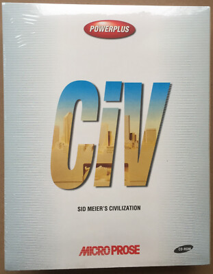 CiV - Sid Meier's Civilization Powerplus Nr. 1 PC CD-ROM Big Box  NEU 