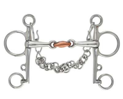 #ad Pelham Horse Bit Double Jointed with Copper Lozenge –Premium Control and Comfort $75.00