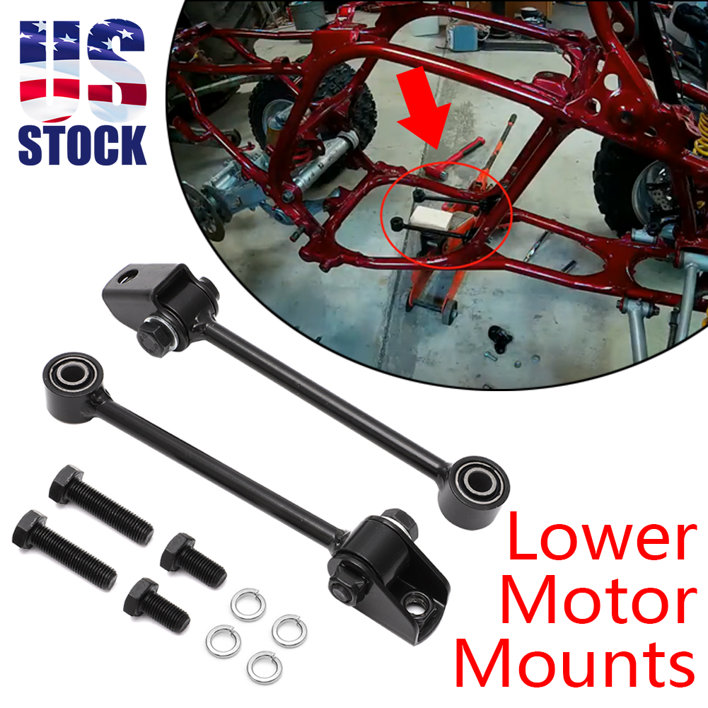 US Lower Motor Mounts Left & Right Kit For 19872006 Yamaha Banshee 350