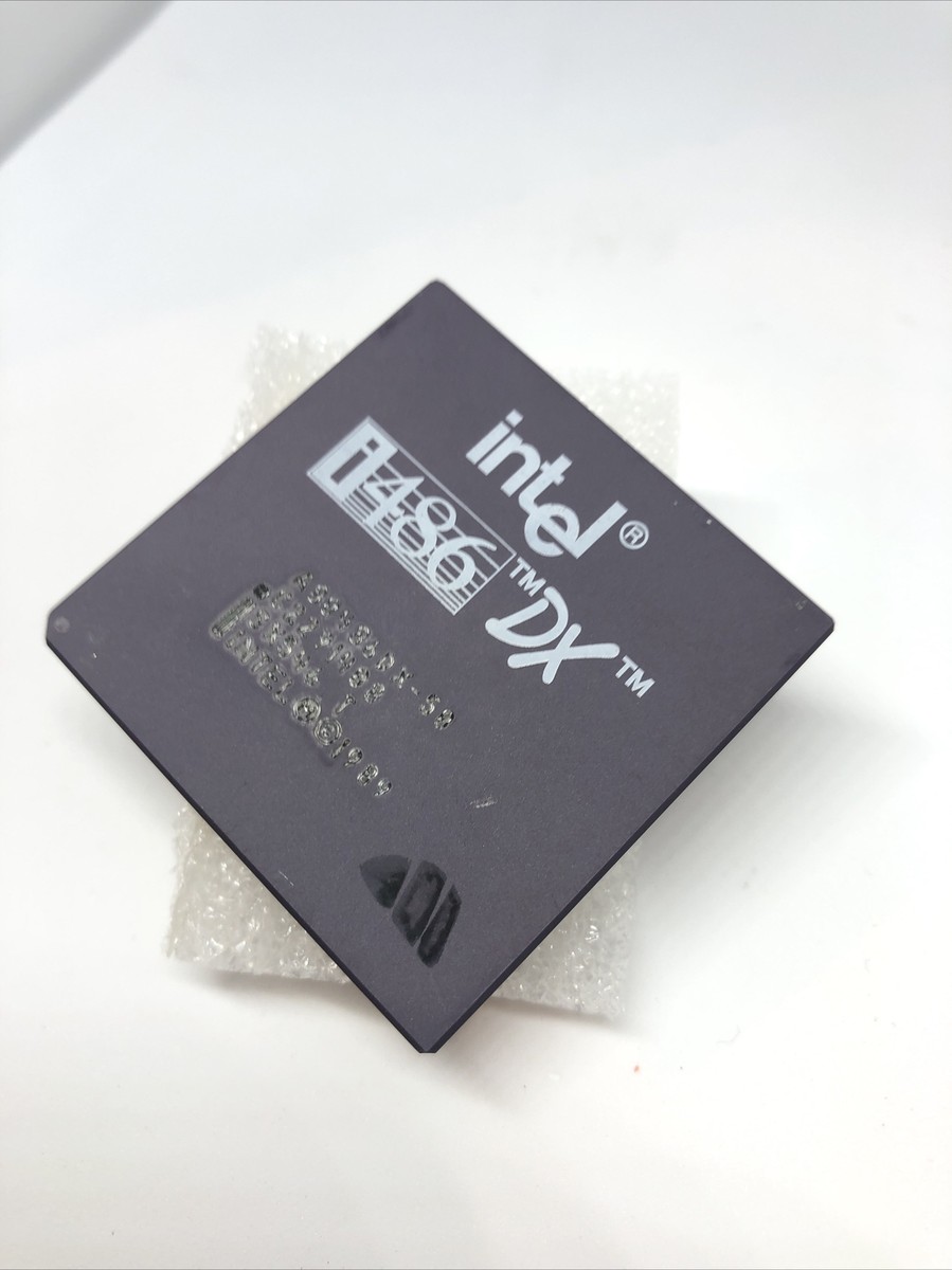Intel 486 DX 50MHZ A80486DX SX546 i486 CPU Processor Vintage Intel 486 DX 50MHZ A80486DX SX546 i486 CPU Processor Vintage