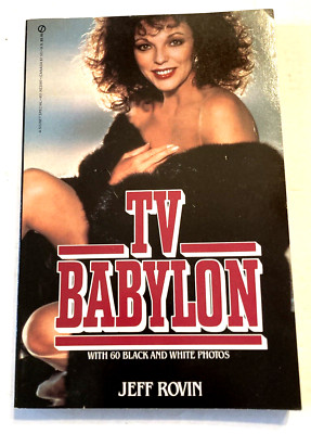 TV Babylon by Jeff Rovin 1st Signet Trade Paperback Tarzan Ron Ely 1984 Photos