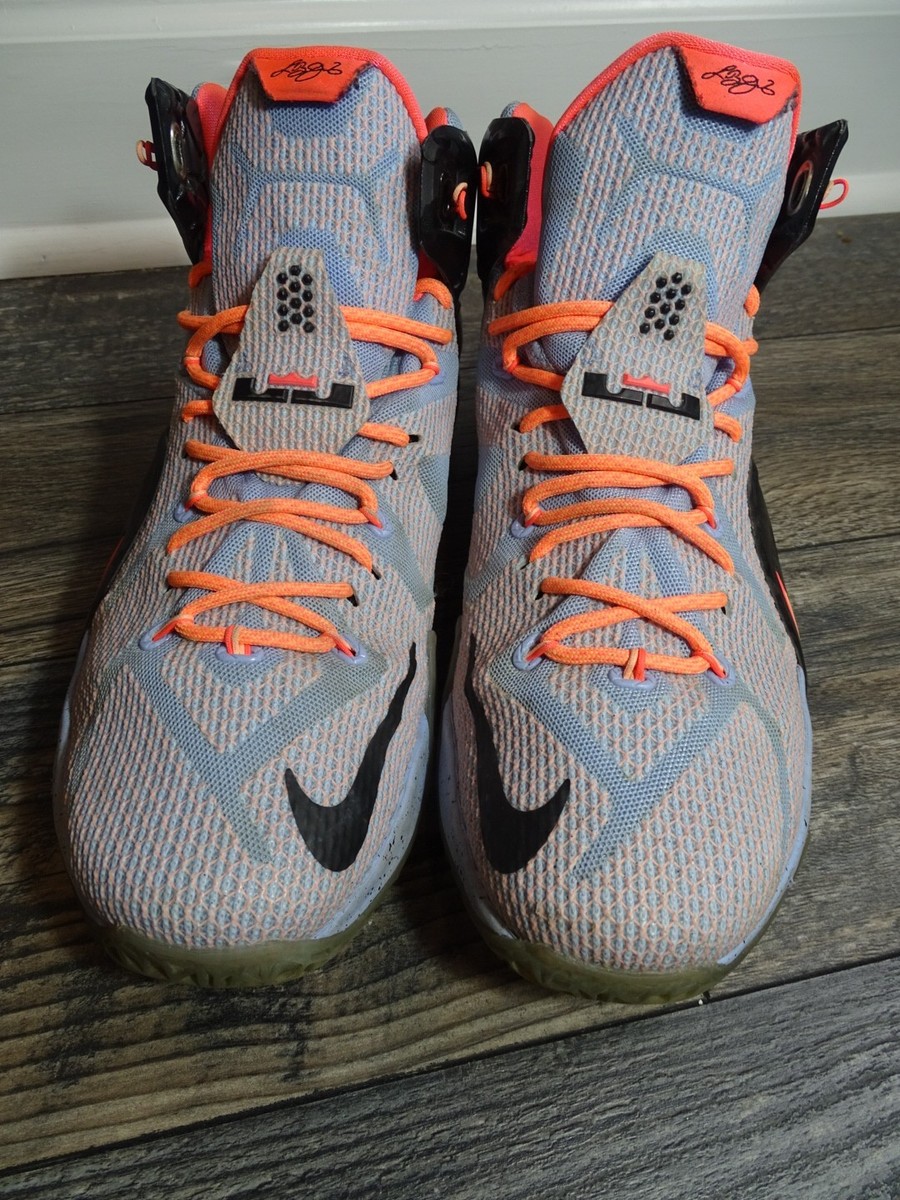 Nike Lebron James 12 XII Easter Aluminum Sunset Size 11