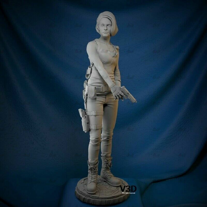 Jill Valentine - Resident Evil 3D model 3D printable