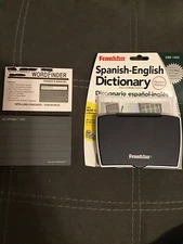 Franklin DBE-1440 Spanish English Speaking Dictionary + Selectronics Word Finder