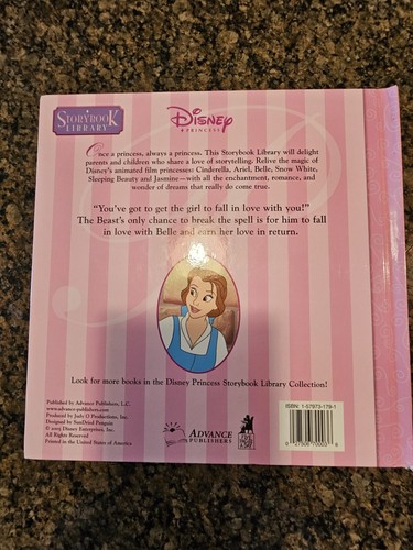 12 Disney Princess Storybook Library Set Volumes 1-12 (Missing #11) - Picture 22 of 24