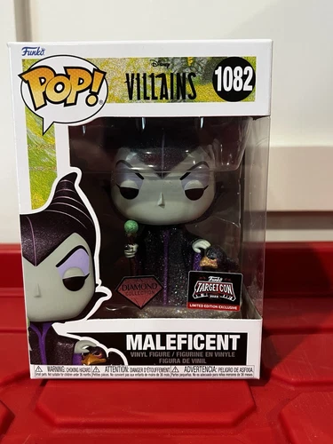 Funko POP! Target Con Exclusive Disney Villains Diamond Maleficent #1082