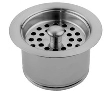 OEM Jaclo 2829-PN - Kitchen Sink Extra Deep Disposal Flange and Strainer NOS