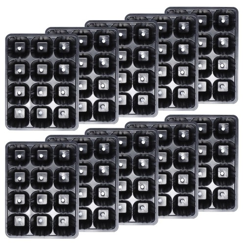 10PCS 12 Holes Plant Seeds Grow Box Propagation Nursery Seedling Starter Tray - Picture 9 of 11