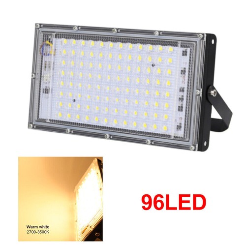100W 96LED Fluter Modul Flutlicht IP65 Außen Garten Fassadenstrahler 220V DE u - Bild 14 von 24
